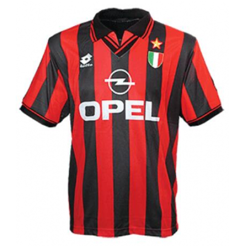 1996 AC Milan Retro Home Kit Soccer Jersey